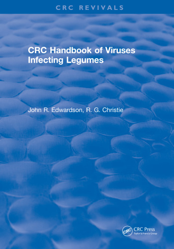 CRC handbook of viruses infecting legumes