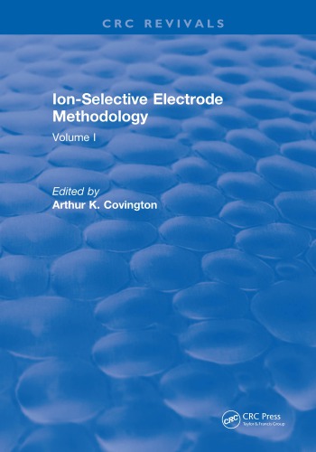 Ion-selective electrode methodology vol I