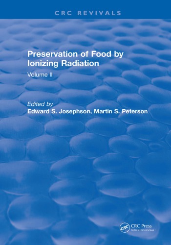 Preservation of food by ionizing radiation vol II