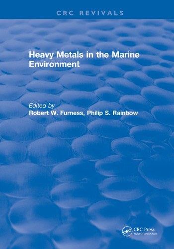Heavy metals in the marine environment