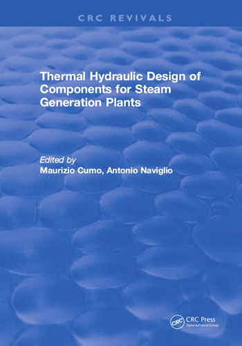 Thermal hydraulic design of components for steam generation plants