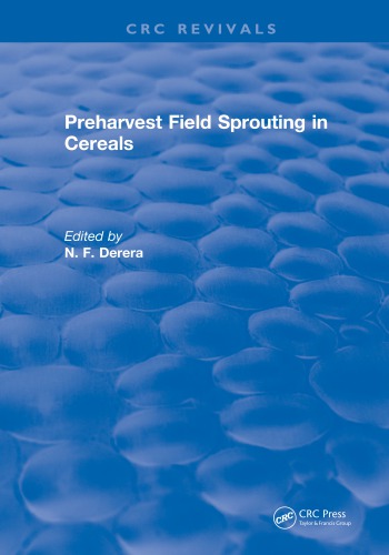 Preharvest field sprouting in cereals