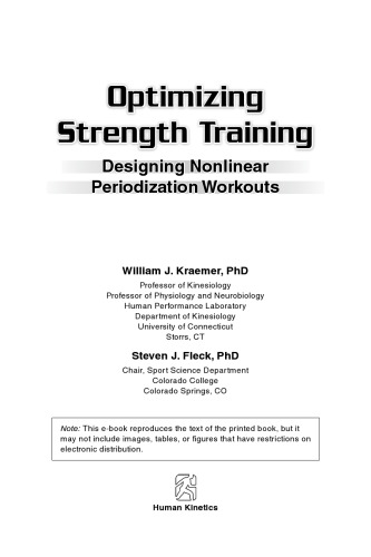 Optimizing strength training : designing nonlinear periodization workouts