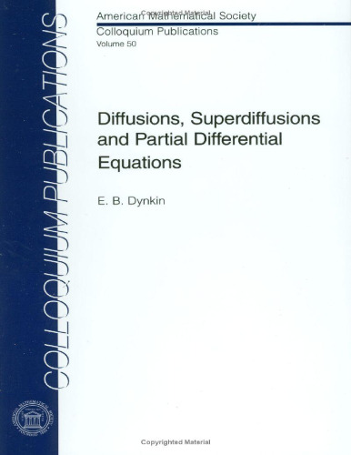 Diffusions, superdiffusions, and partial differential equations