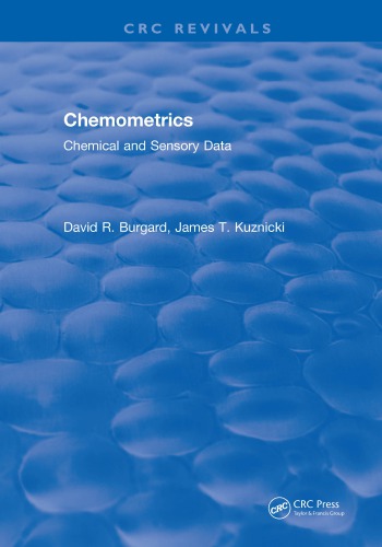 CHEMOMETRICS;CHEMICAL AND SENSORY DATA