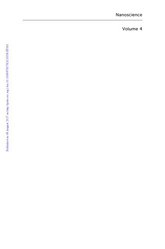 Nanoscience. Volume 4