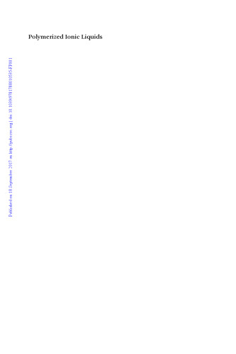 Polymerized ionic liquids