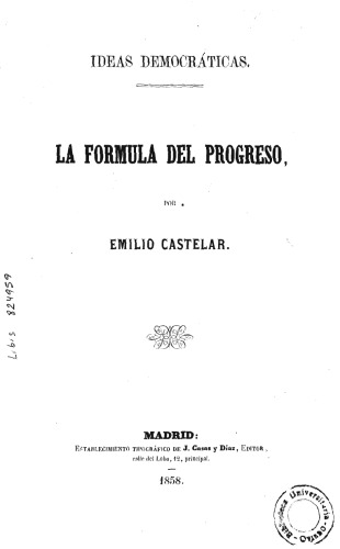 La fórmula del progreso