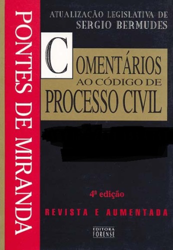 Pontes de Miranda - Comentarios ao Codigo de Processo Civil - obra completa - 17 tomos em epub
