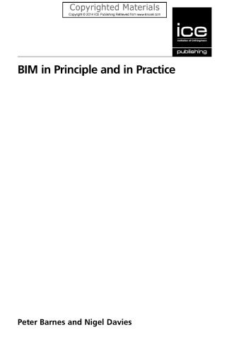 BIM in Principle and In Practice