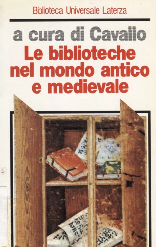 Le biblioteche nel mondo antico e medievale