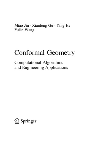 Conformal Geometry. Computational Algorithms and Engineering Applications