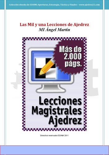 Lecciones magistrales ajedrez