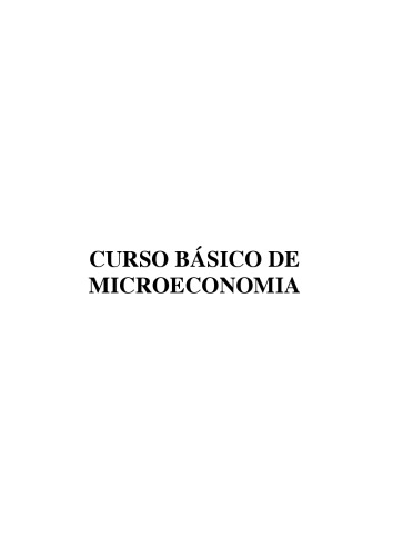 Curso Básico de Microeconomia