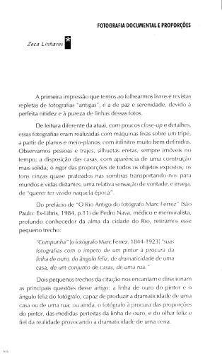 Fotografia Documental e Proporções