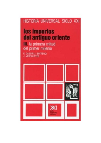 Los imperios del Antiguo Oriente 3: La Primera Mitad del Primer Milenio