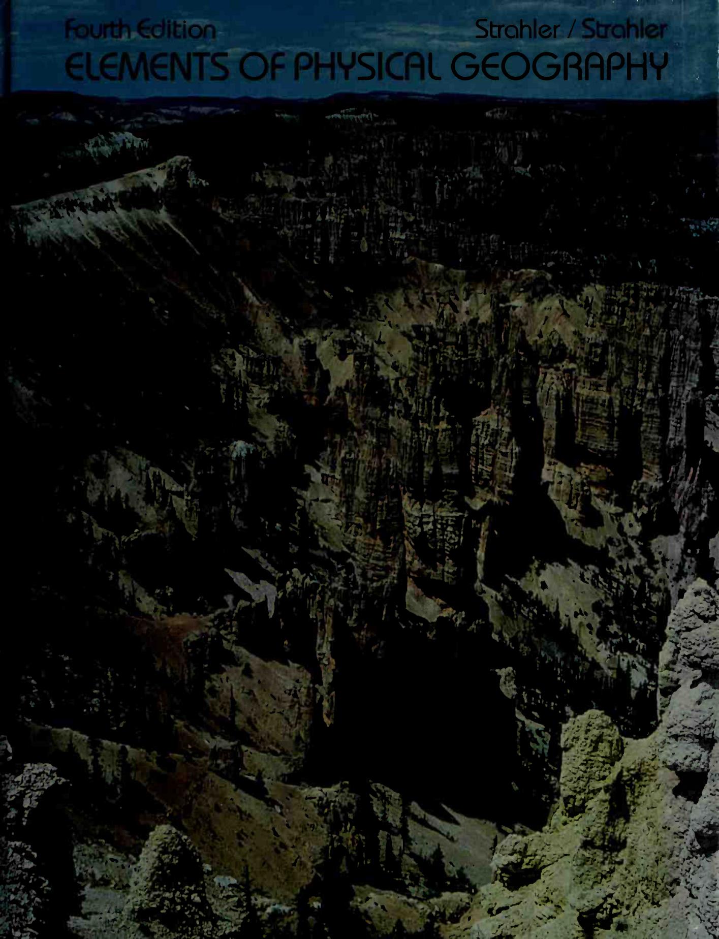 Elements of physical geography