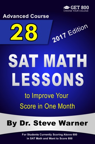 28 New SAT Math Lessons to Improve Your Score in One Month