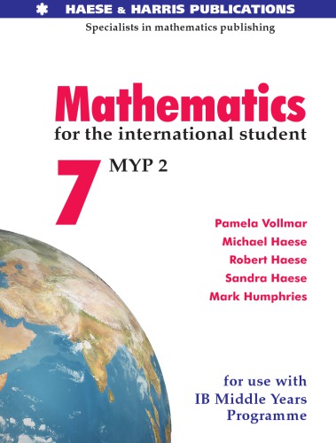 Mathematics for the International Student: Year 7 IB MYP 2