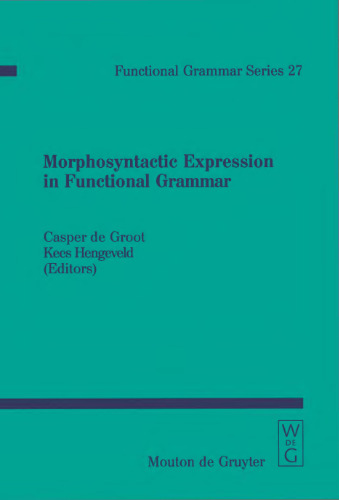 Morphosyntactic Expression in Functional Grammar