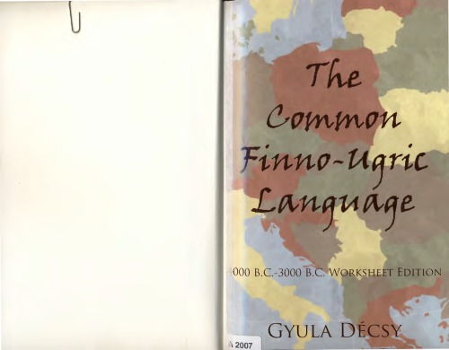 The common Finno-Ugric language