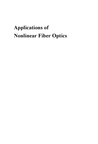 Applications of Nonlinear Fiber Optics