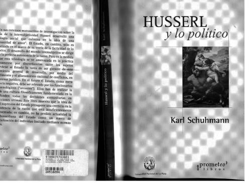Husserl y lo político: la filosofía husserliana del Estado