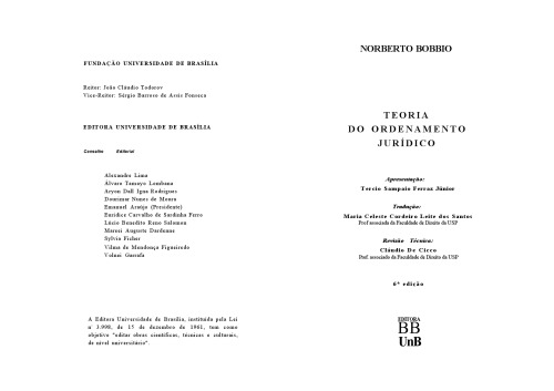 Teoria do ordenamento jurídico