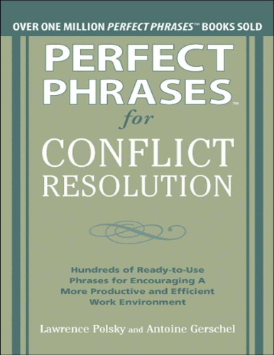 for Conflict Resolution