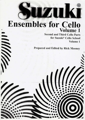 Suzuki Ensembles for Cello