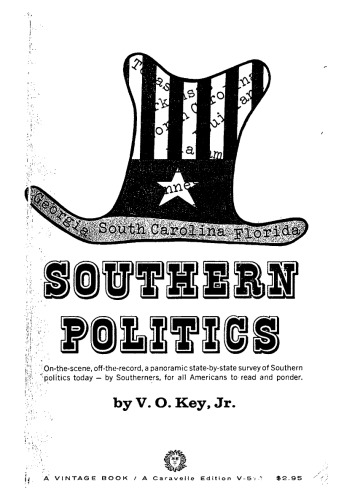 Southern Politics in State and Nation
