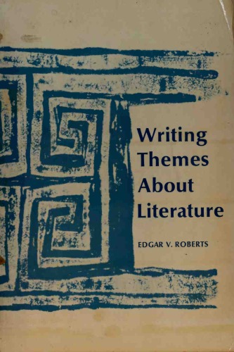 Writing themes about literature.