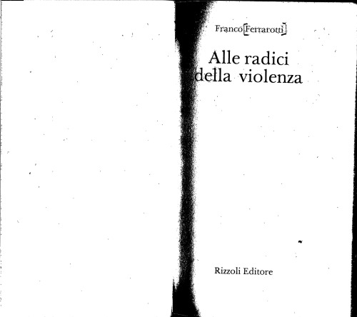 Alle radici della violenza