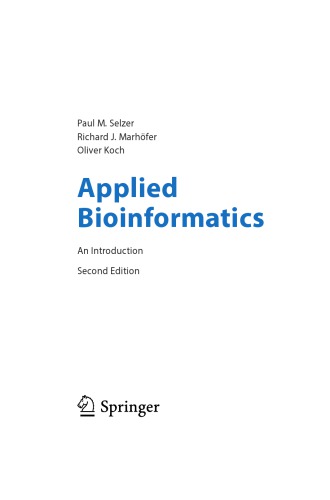 Applied Bioinformatics. An Introduction