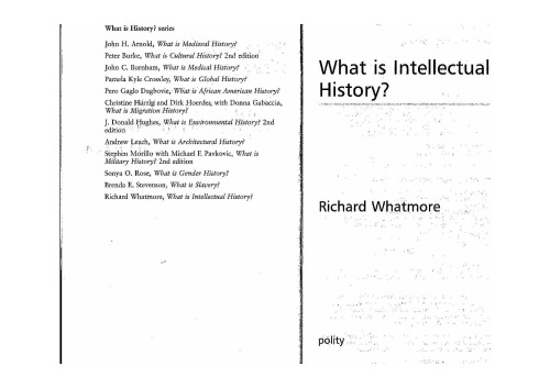 What is Intellectual History?