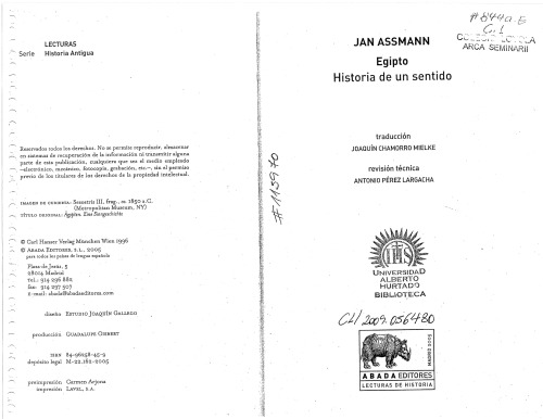 Egipto. Historia de un sentido