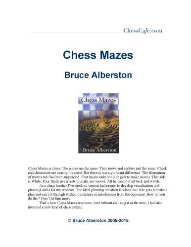 Chess Cafe. Chess Mazes