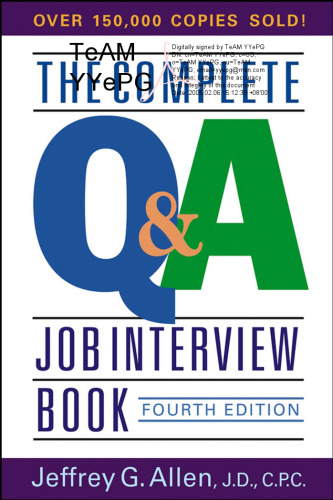 The Complete Q&A Job Interview Book