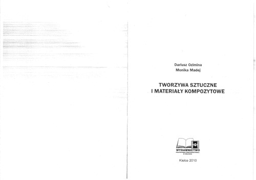 Tworzywa sztuczne i materiały kompozytowe