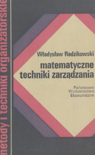 Matematyczne techniki zarządzania
