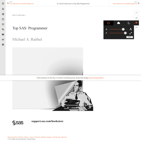 How to Become a Top SAS Programmer