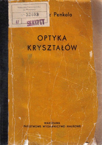 Optyka kryształów