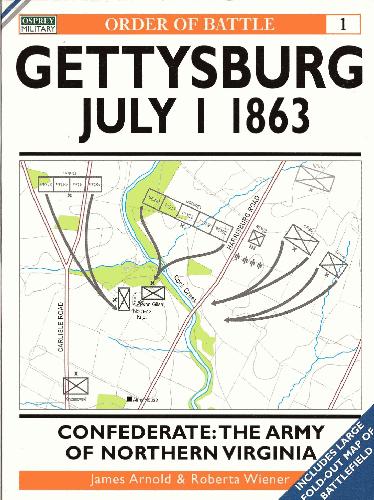 Gettysburg July 1-1863 Confederate