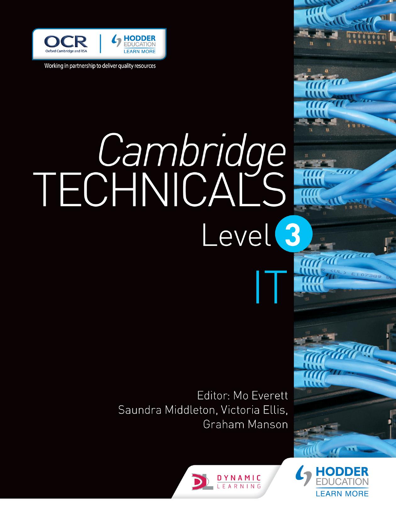 Cambridge Technicals Level 3 IT