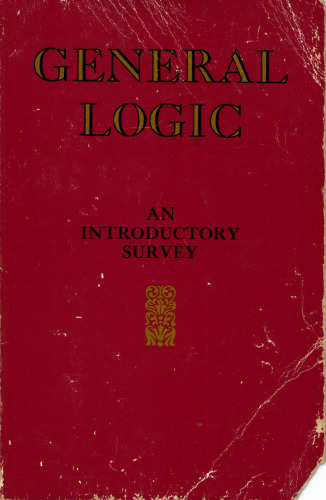 General logic: An introductory survey