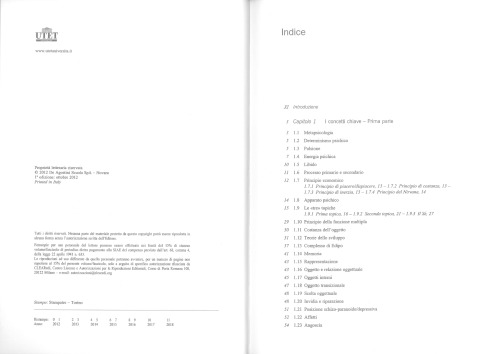 Manuale storico comparatista di psicologia dinamica
