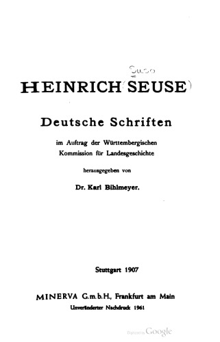 Deutsche Schriften