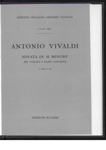 Sonata in si minore