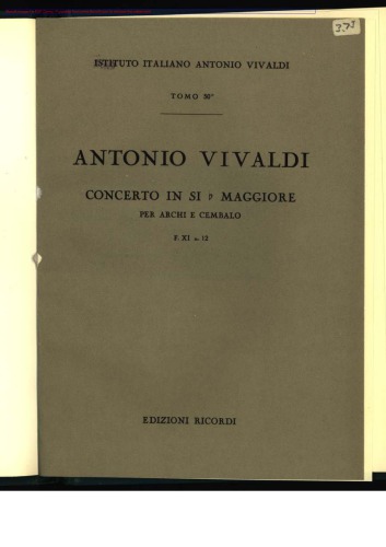 Concerto in si b maggiore