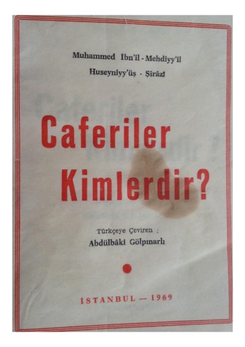 Caferiler Kimlerdir?